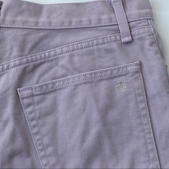 rag & bone Lilac Justine High-Rise Distressed Jean Cutoff Shorts Size 28 - Picture 10 of 11